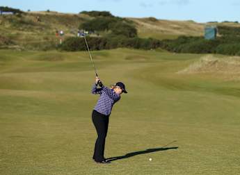 Grace and Rupert lead Dunhill team event