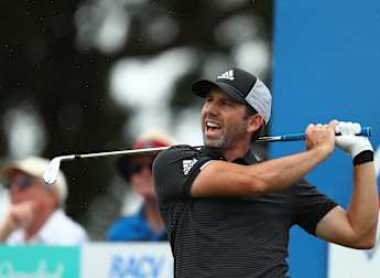 Garcia in the early mix in Australia