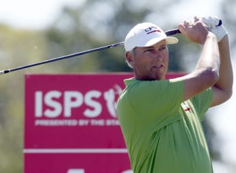 Aussie tie at the top at Stapleford Park 