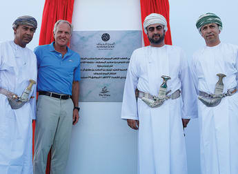 Golf Legend Norman praises Al Mouj Golf ahead of 2019 Oman Open