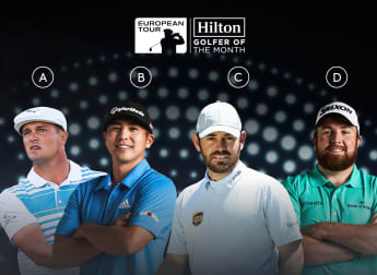 Vote for your Hilton Golfer of the Month