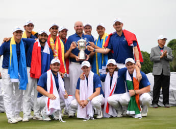 Europe come from behind to win EurAsia Cup