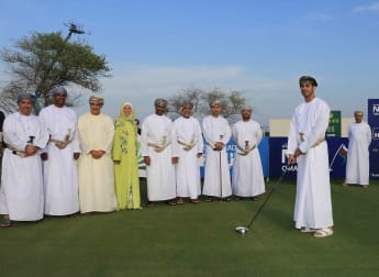 Minister of Sport officially opens NBO Oman Open