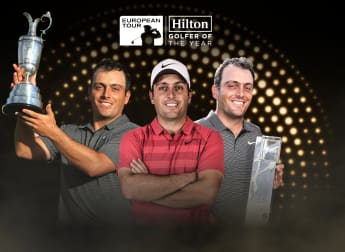 Francesco Molinari named 2018 Hilton European Tour Golfer of the Year