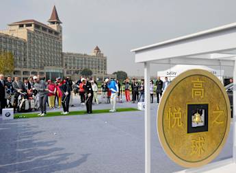 Stars pitch for good fortune at the BMW Masters