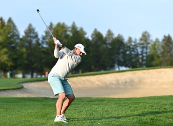 Garcia feeling at home in Crans-Montana