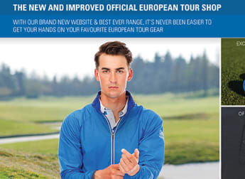 New European Tour Online Shop opens for business