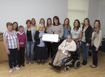 ETWA handover professional's donation to Official Charity