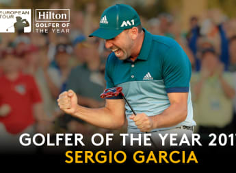 Garcia named Hilton Golfer of the Year