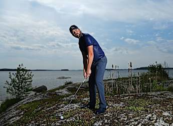 Karlberg keeping his feet on the ground