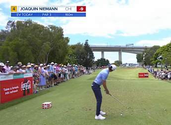 WATCH: Niemann ACES the fourth hole