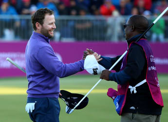 With this win - Branden Grace