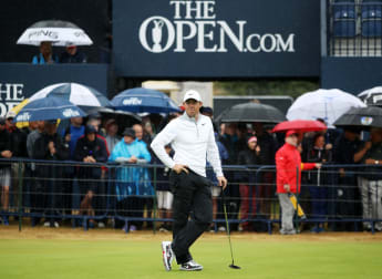 Carnoustie rain fails to dampen McIlroy's spirits