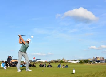 Johnson holds halfway lead