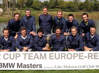 Reunited: Ryder Cup stars together again at the BMW Masters