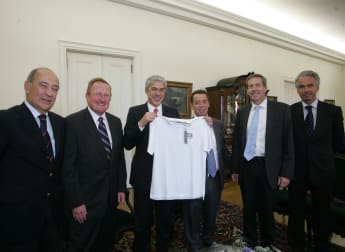 Portuguese PM meets Ryder Cup delegation