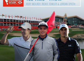 On the tee: Abu Dhabi HSBC Golf Championship