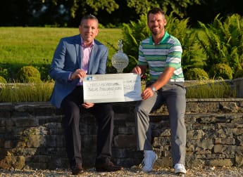 Pros get Irish Open Official Charity campaign off to a flying start