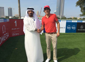 Ballesteros proud to represent father in Champions Challenge