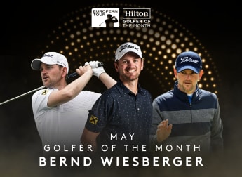 Wiesberger voted Hilton Golfer of the Month for May 