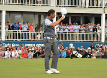 Links king Harrington thrills home crowds