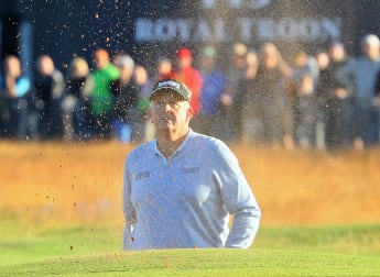 Montgomerie surges to early lead at Troon
