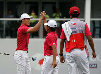 Asia hold narrow lead after fourball matches