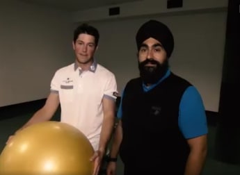 Golf fitness with Poora Singh