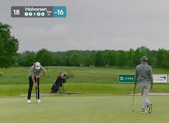 Andreas Halvorsen | Round 3 | Hole 18