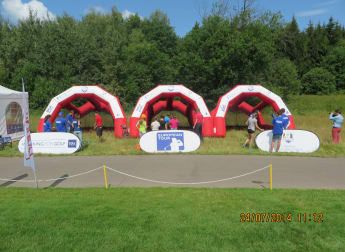 Fans enjoy free golf lessons at Tseleevo