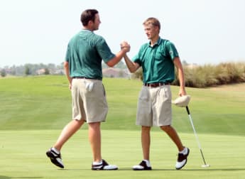 Knox and Stewart: friends reunited at World Cup of Golf