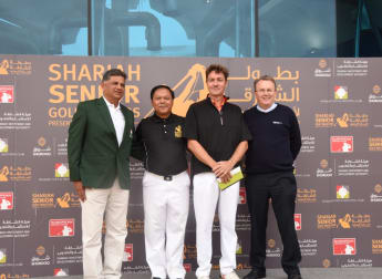 Pair secure place at inaugural Sharjah Senior Golf Masters