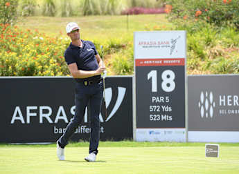 Heisele and De Jager set clubhouse target in Mauritius