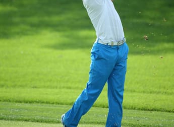 Great Dane Olesen takes clubhouse lead