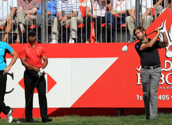 Rock too durable for Woods