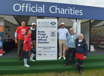 Aces help to raise additional funds for Official Charities 