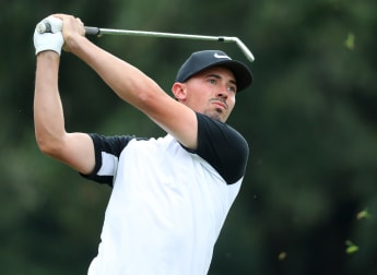 Peterson grabs a share of the lead