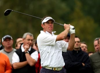 Harrington and Westwood on course