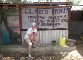 Lloyd touched by Mombasa visit