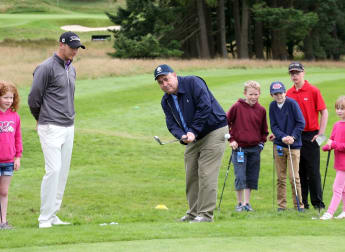 Record numbers of children playing golf