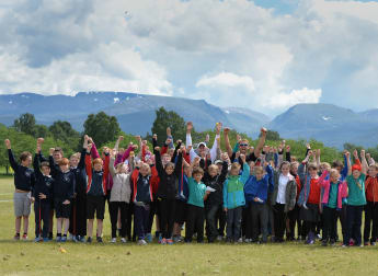 Local schoolkids get star treatment in Aviemore