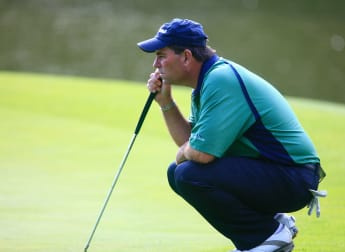 Thelen leads with Montgomerie in the mix