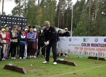Local juniors given Monty masterclass 