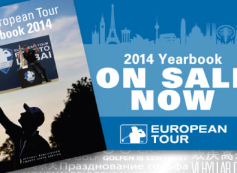 The 2014 European Tour Yearbook - OUT NOW!