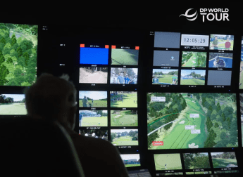 Behind-the-scenes of the DP World Tour’s television broadcast