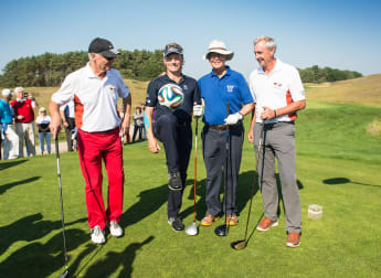 Football meets golf in Germany