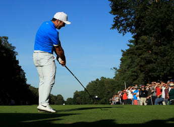 On the tee: Italian Open