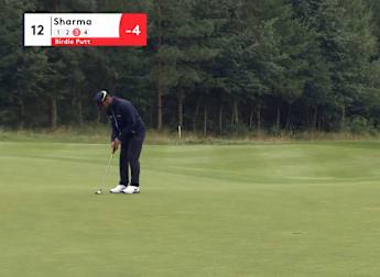 Shubhankar Sharma | Danish Golf Championship | Round 1 | 12th Hole