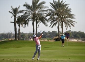 Big finish moves Otaegui ahead in Qatar