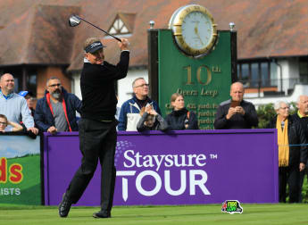 Broadhurst holds narrow advantage after rollercoaster round 